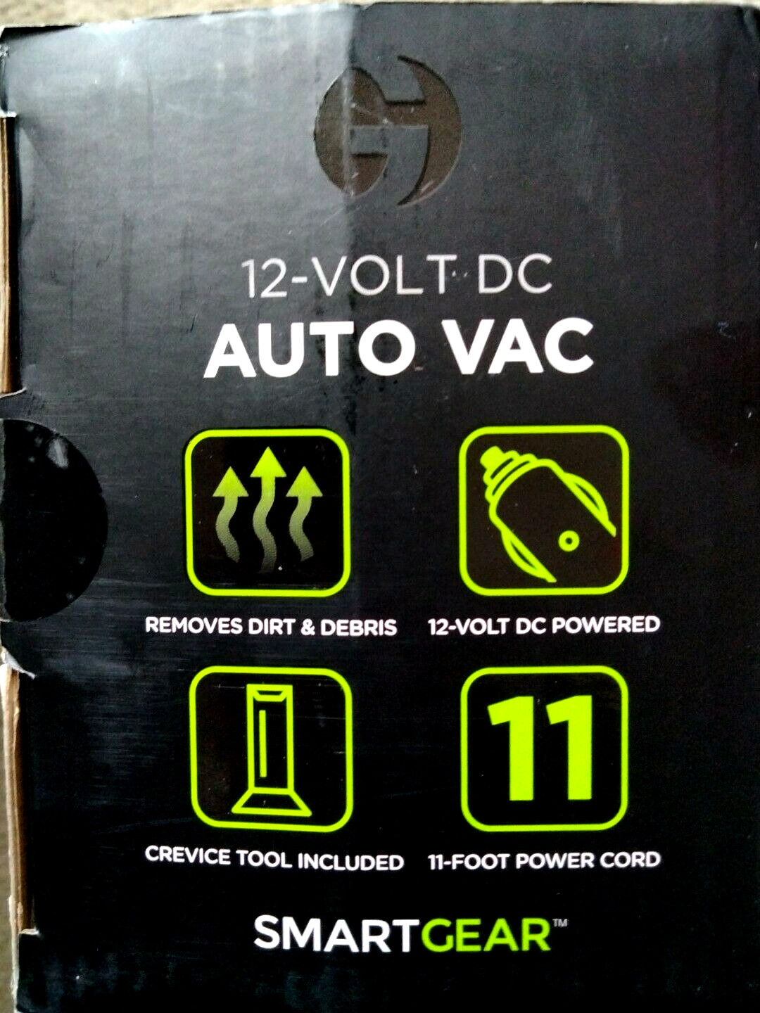 Smart Gear 12 Volt DC Portable Auto Vac, RV, Vacuum, 2 Piece Set - New