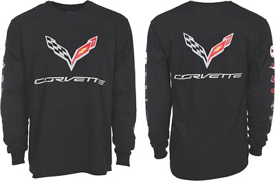 Chevy Corvette C7 ZR1 Graphic T-Shirt - Unisex Short Sleeve Tee For Car Lovers, Black, Large - View #9
