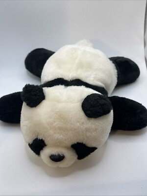 Adorable Panda Stuffed  Animal Black And White Soft And Snuggly