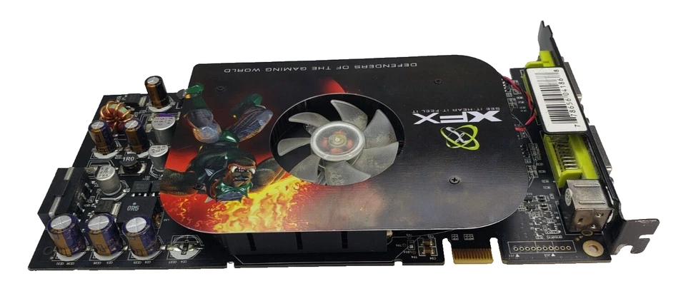 Nvidia XFX DDR3 GeForce 6800XT Xtreme 256MB Video Graphics Card PV-T42E-UDE3 - Image 3 of 4
