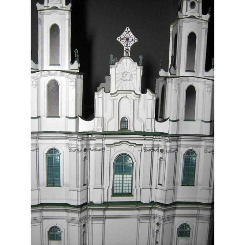 OREL 041 - 1/150 Paper model kit Architecture Polotsk ST. Sophia Cathedral scale - Image 3 of 4