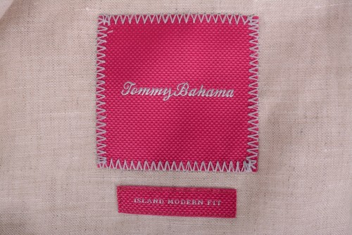 NWT Tommy Bahama Island Modern Fit Pomodoro Gradient SILK COTTON Shirt M NEW - 第 9/10 張圖片