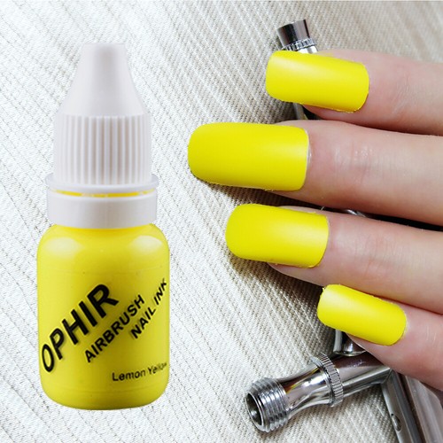 OPHIR Nail Art Airbrush Paint Ink Nail Polish 30 Colours to Choose 10ML/Bottle - Picture 17 of 44