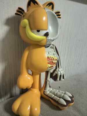 Mighty Jaxx Garfield Dissected Cartoon Vinyl Action Figure Toy | eBay