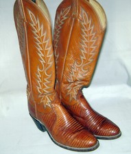 Dan Post Lizard Western Boots - Women Size 5M