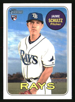 Jaime Schultz 2018 Topps Heritage #558 BASEBALL Card