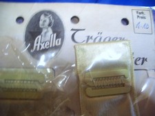 RAR 40/50er J. Vintage Axella BH B&uuml;stenhalter Tr&auml;gerhalter gelb OVP
