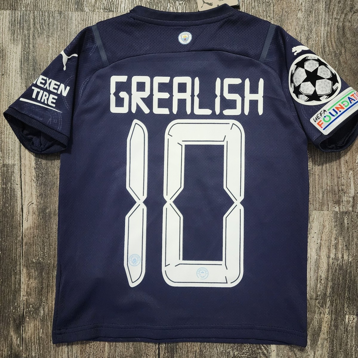 2022 Puma Manchester City Third Soccer Jersey Jack Grealish
