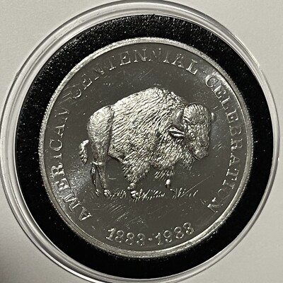 1983 Buffalo American Centennial Rare Coin 1 Troy Oz .999 Fine