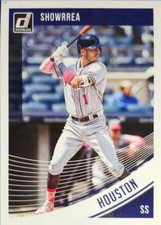 2018 Panini Donruss Name Variation SP #163 Carlos Correa Houston Astros