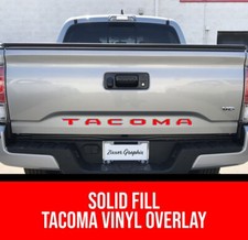 16-23 Tacoma Tailgate Inset Vinyl Decals Fits 16-23 Toyota Tacoma
