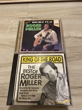 Roger Miller CD LOT King Of The Road & Double Play 22 Classic Tracks VG