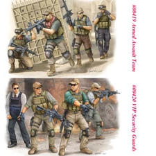Trumpeter 00419 00420 1/35 PMC in Iraq2005 Armed Assault Team/VIP Security Guard