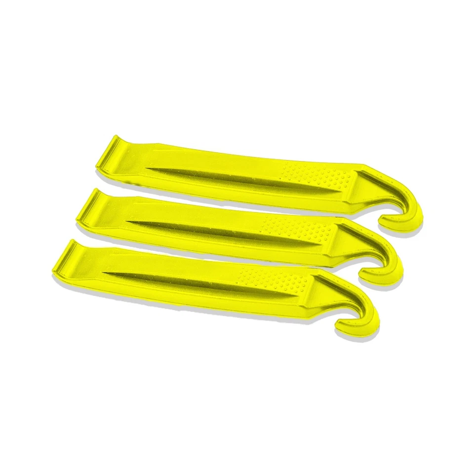 Paquete de 9 (nueve) palancas de eliminación de cambio de neumático/tubo de bicicleta - amarillo Foto 2 de 2