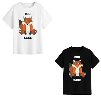 Unisex T-Shirt - For Fox Sake - Lustiges Geschenk Neuheit Meme Humor