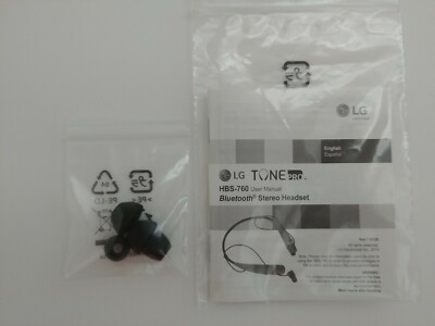 [2 PACK] NEW LG Ear Tips Ear Buds For HBS-770 HBS-780 HBS-850 HBS-A80 HBS-F110 