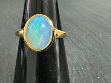 Afrikan Äthiopischer Opal Cabochon XL ca 9x1...