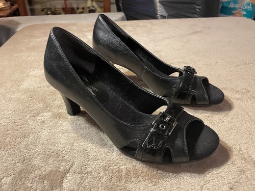 Aerosoles A2 Brain Power Black Sz. 7 