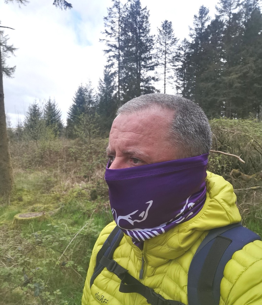 Arc'teryx Purple Snood Unisex Neck Warmer Scarf Bandana Technical