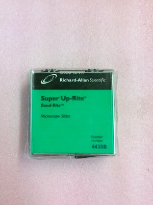 Richard Allan Scientific Super Up Rite Bond Rite Microscope Slides 4430B
