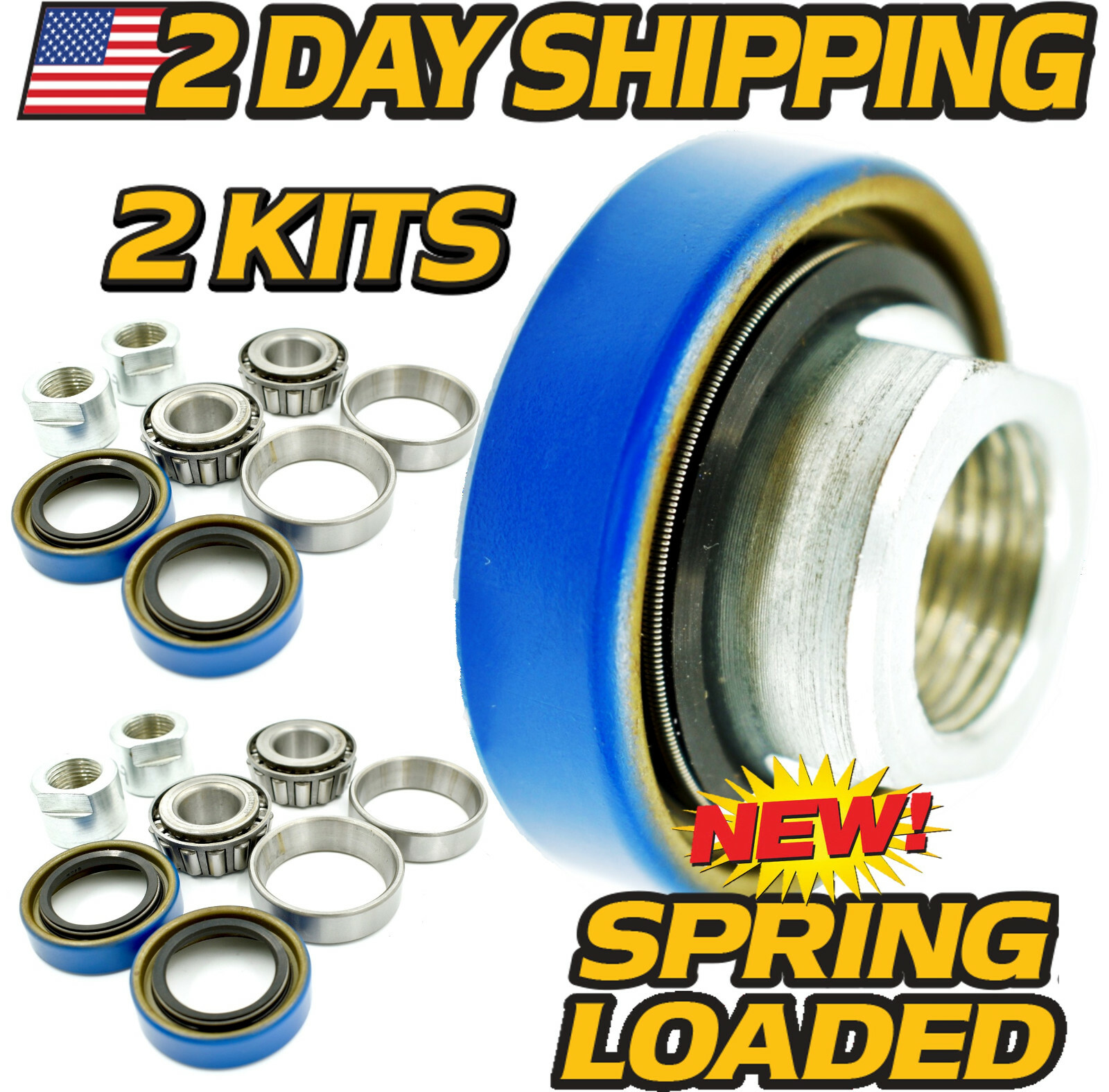 Kit Cuscinetti Tosaerba Kit Cuscinetti Ruota Per Tosaerba Exmark - Ricambi 1-633584, 1-633585, 103-0063, Proven Part Cuscinetti Ruota Exmark - Foto 9