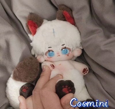 No Attributes Cute Monster 10cm Plush Doll Pillow Stuffed Dress up Toy Anime