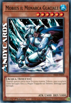 MOBIUS THE GLACIAL MONARCH (Mobius The Frost Monarch) Common   STAS IT029   1Ed