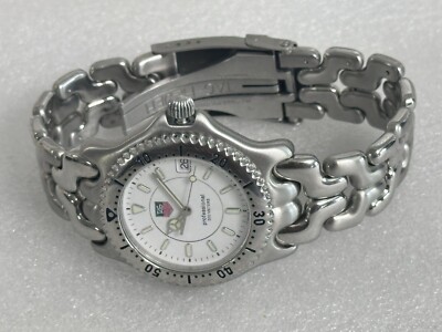 TAG Heuer S/el WG1113-K0 White Dial Men's Quartz Watch 38mm Date