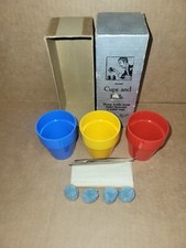 SS Adams Cups and Balls Magic Trick  EX.