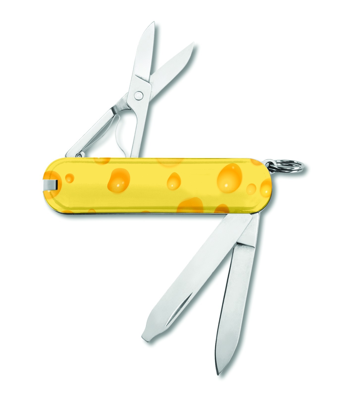 Victorinox Swiss Army Key Chain Knife Classic Ltd Ed Swiss Cheese