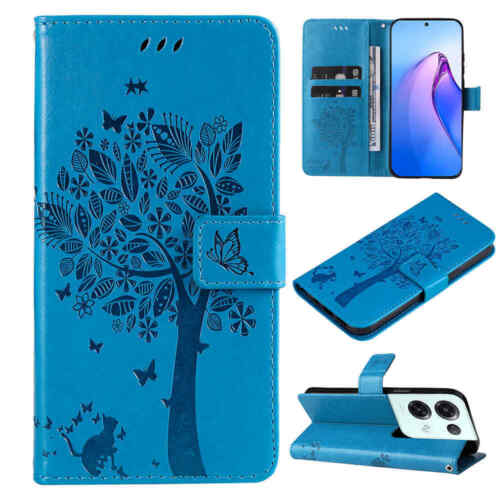 Para OPPO Reno 8/Reno 8 Pro/Reno 8 Lite 5G Billetera Portatarjetas Cuero Estuche Cubierta - Imagen 6 de 58