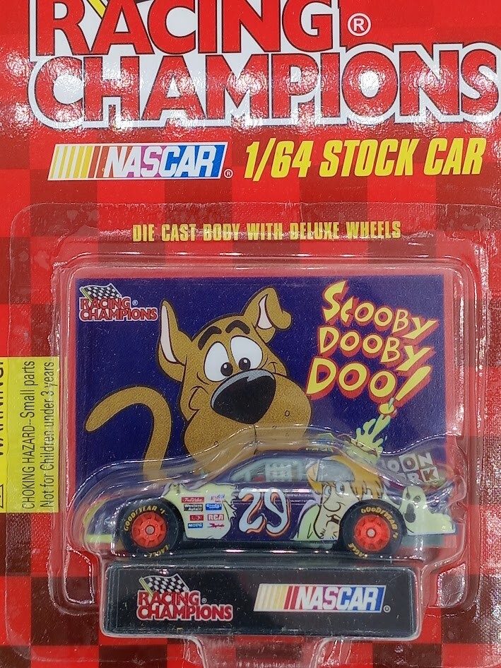 Racing Champions 1996 NASCAR Scooby Doo Where Are You Race Car 1/64 1:64 Model