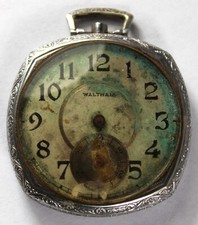 1926 Waltham Grade 210 12s 7j Pocket Watch - Parts/Repair