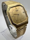 Men’s Vintage Rare Gold Seiko Watch Stretchable Band