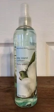 NEW 💙 Original Sea Island Cotton 💙 Bath Body Works Pleasures Body Splash 8 oz