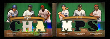 2009 Topps Triple Threads BOOKLET Manny-Longoria-Guerrero GU JERSEYS /18!!! RARE