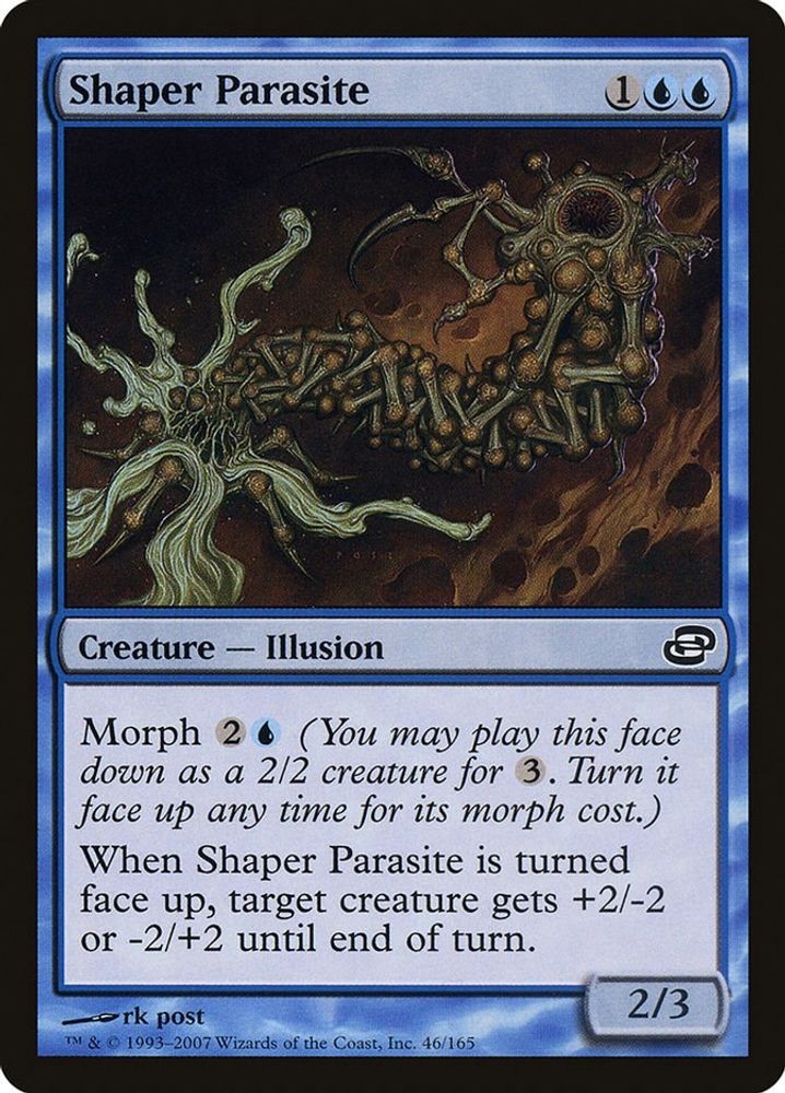 2007 Magic: The Gathering: Planar Chaos - Shaper Parasite (#46, C, Near Mint)