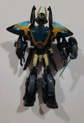Transformers Animated Samurai Prowl Deluxe Class 100% Complete 2008