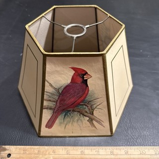 Vintage Bird Lampshade