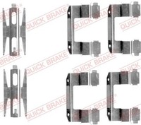 Quick Brake ZubehöRsatz, Scheibenbremsbelag 109-1618 FüR Hyundai