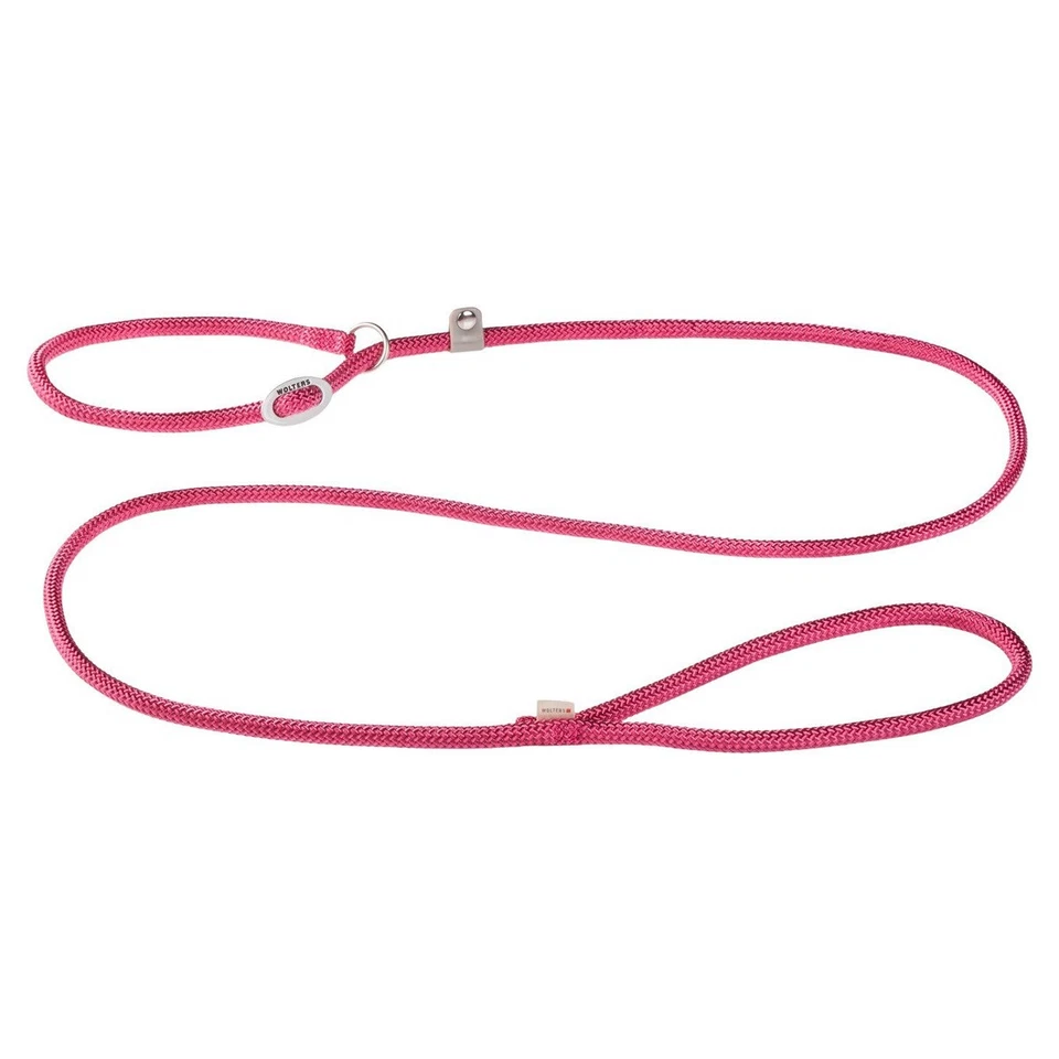 Wolters Moxonleine K2 magenta für Hunde - Halsband & Führleine in einem