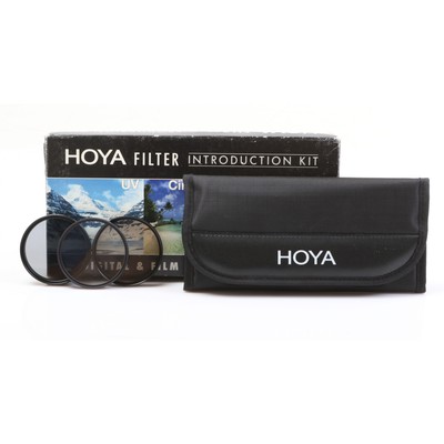 Hoya Introduction Kit Filter Set: 55 mm, 1 UV, PL, Warm Filter... + TOP (275479)