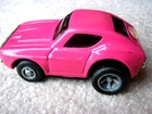 Vintage Tonka M-1 Pressed Steel Friction Car Mustang Japan 1970's Red 4.25"