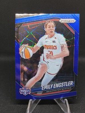 2025 Panini Prizm WNBA Emily Engstler Blue Velocity #84