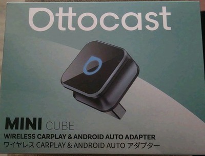 Ottocast Mini CarPlay Adapter Wireless Android Auto USB Dongle