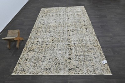 Oushak Türkisch Vintage Teppich 5x9 Kelim Rug Anatolisch Handarbeit Boho...