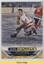 2024-25 Upper Deck Series 2 UD Canvas Retired Alex Delvecchio #C252 HOF READ 0cg