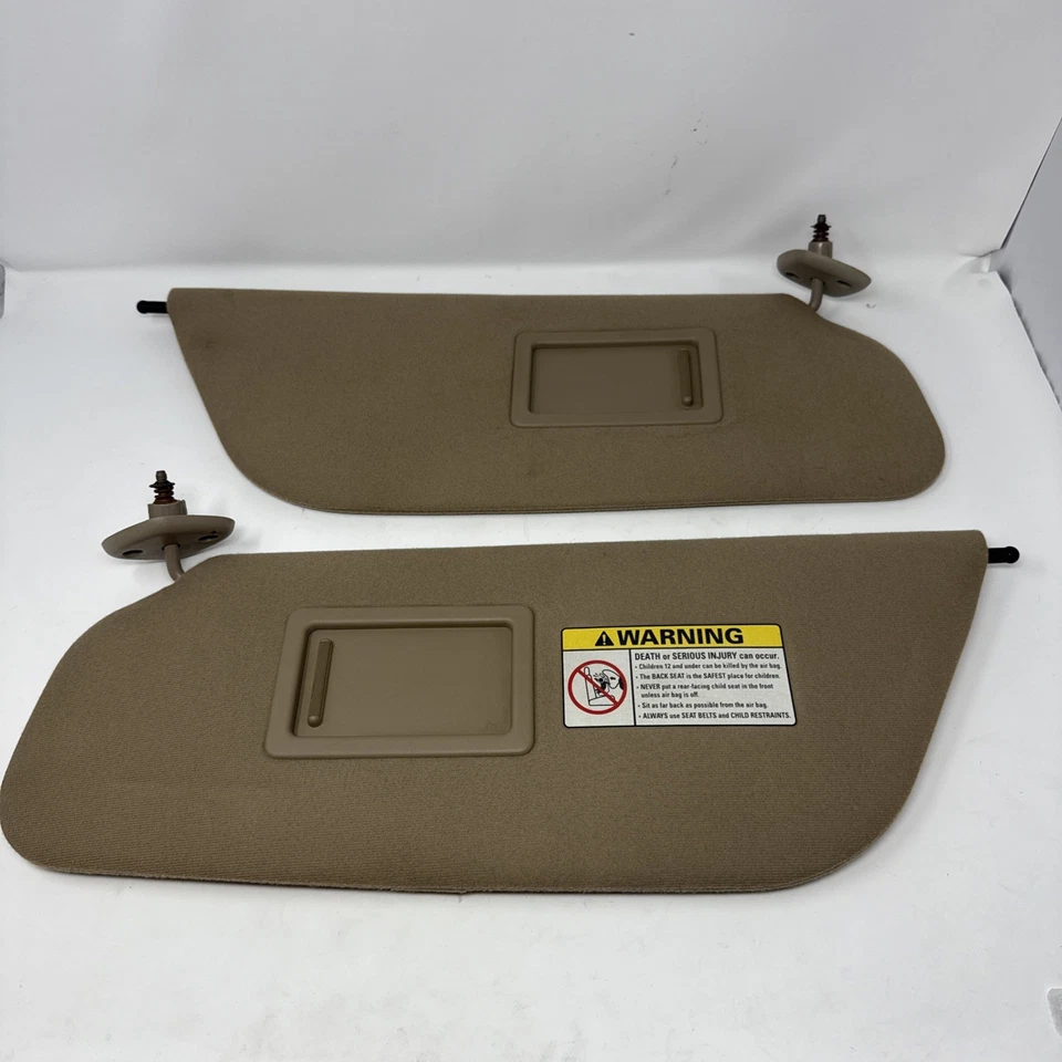 00-01 Ford F-250 - F-550 LARIAT parasol par de pergamino medio con tela de espejo retrovisor Foto 2 de 4