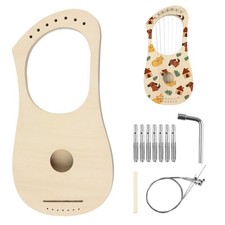 DIY 7 String Lyre Harp Kit for Beginners  DIY Enthusiasts
