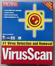 McAfee Virus Scan CD-ROM for Windows 98/95/3.1, NT, DOS, OS/2, Big Box , v4.0.1